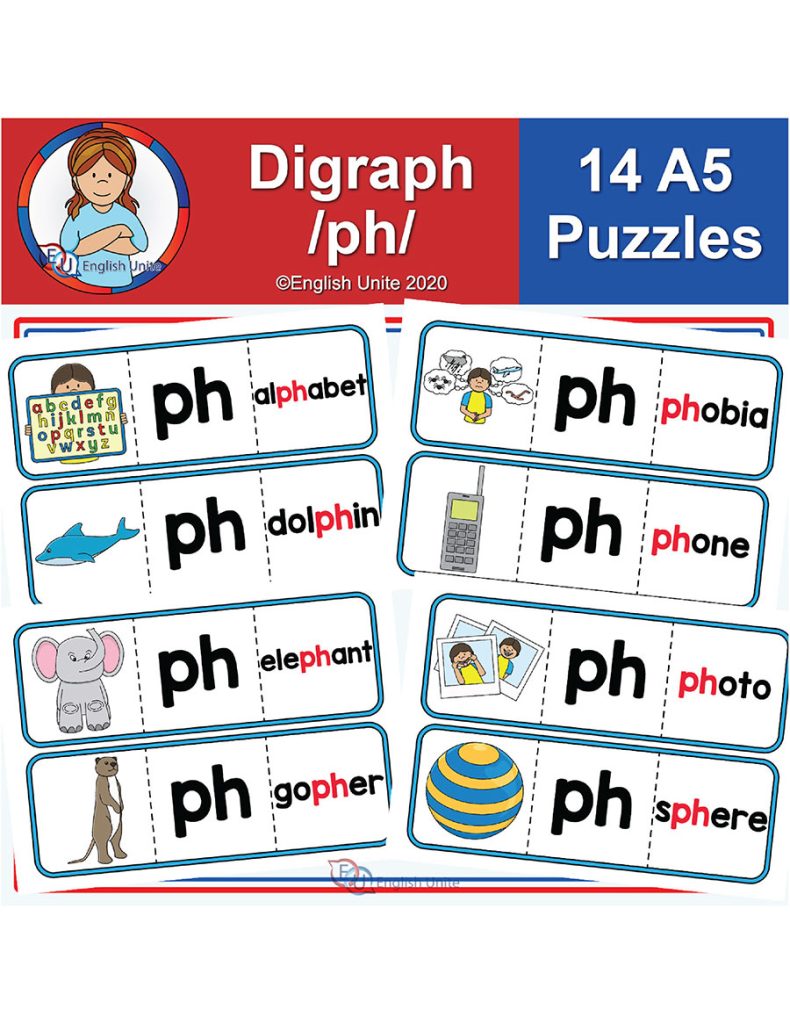 English Unite Puzzles Ph Digraph