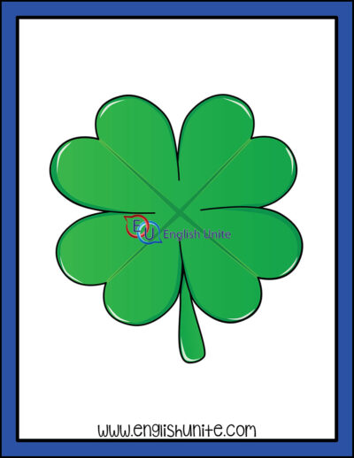 clip art - four leaf clover