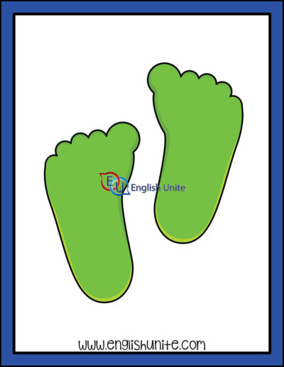clip art - leprechaun footprints