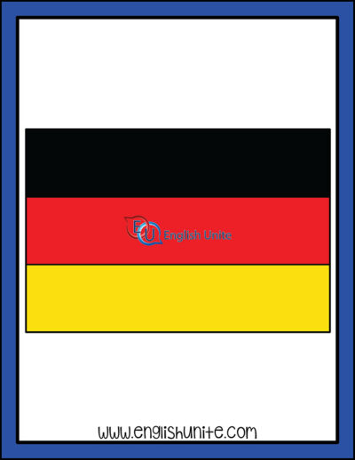 clip art - german flag