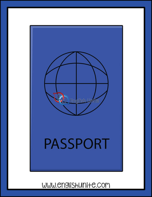 clip art - passport