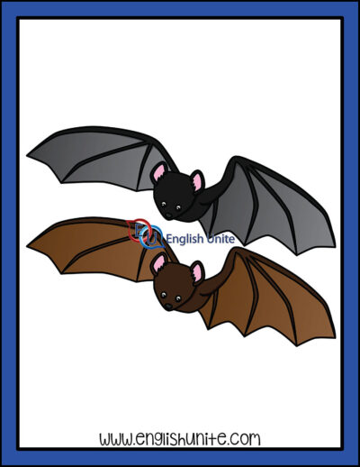 clip art - bats