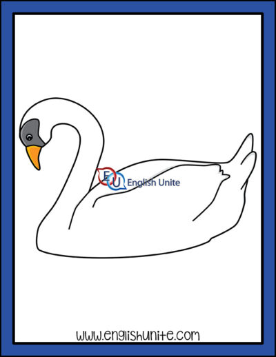 clip art - swan