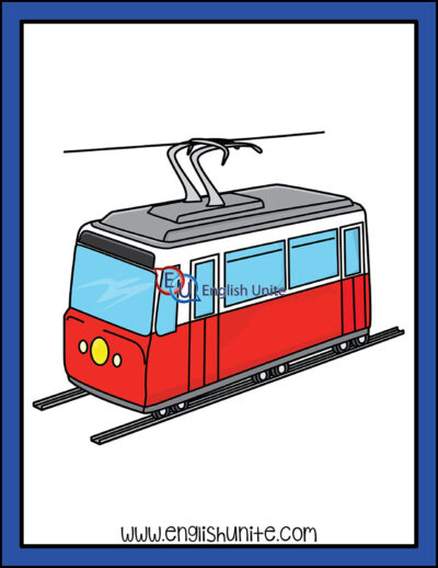 clip art - tram