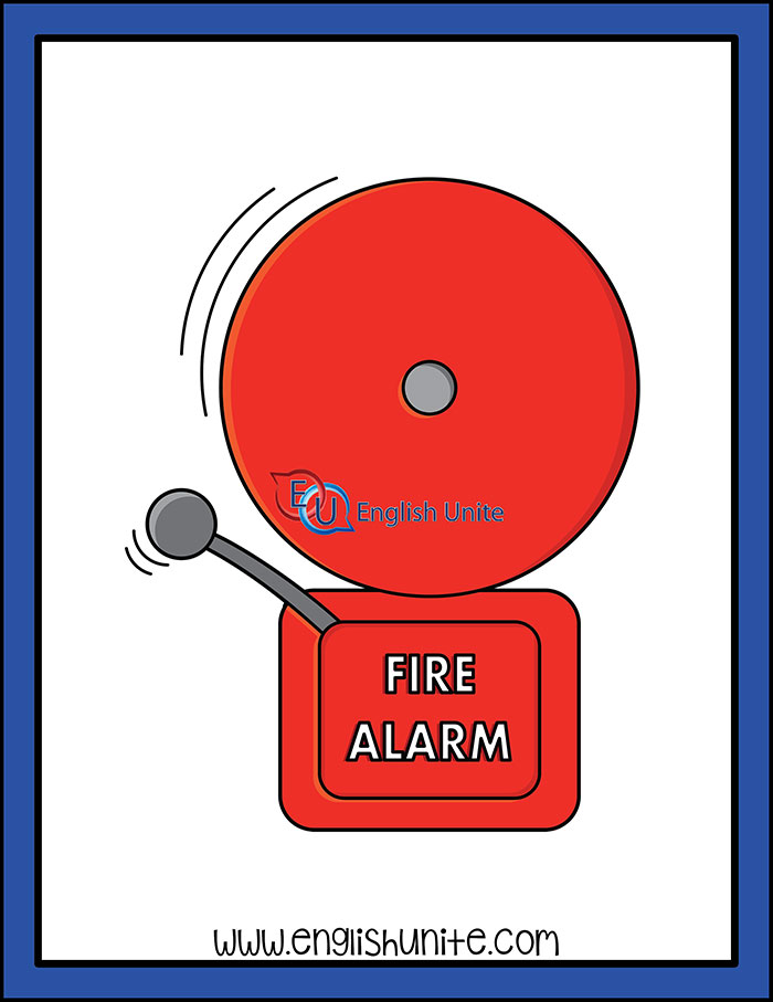 Microcomputer Offense Literacy English Unite - Firefighters - Fire Alarm Bell