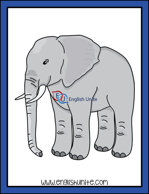 clip art - elephant