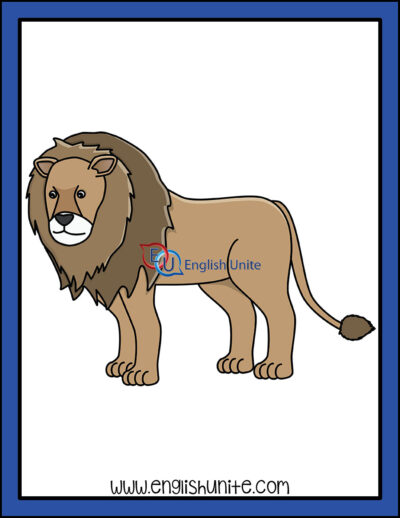 clip art - lion
