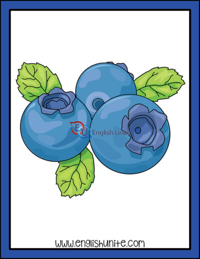 clip art - blue berries