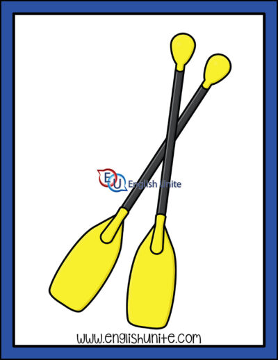 clip art - oars