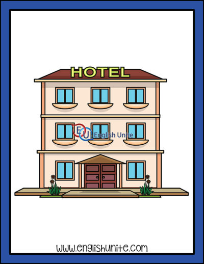 clip art - hotel