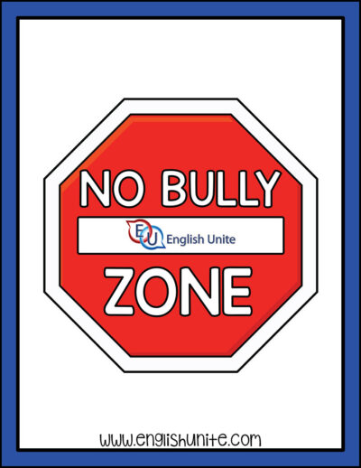 clip art - bully sign