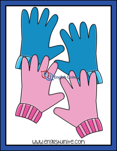 clip art - gloves