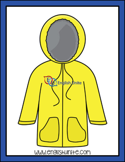 clip art - rain jacket