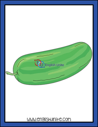 clip art - cucumber
