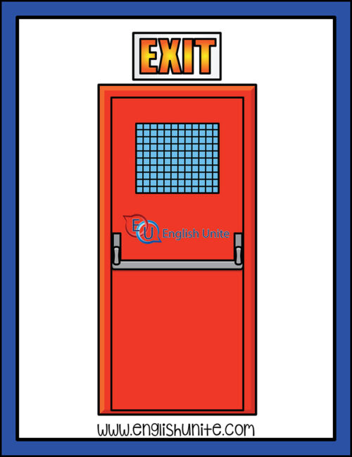 clip art - exit