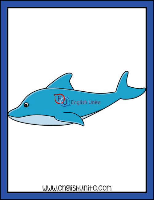 clip art - dolphin