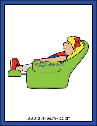 clip art - recline