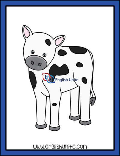 clip art - cow