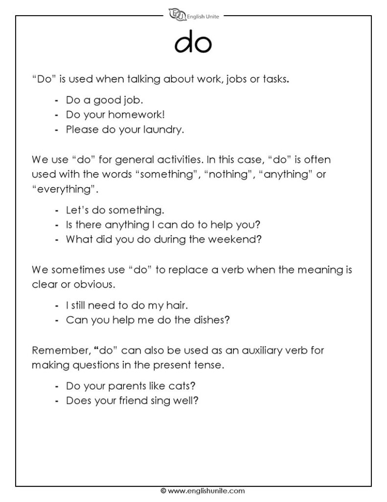 english-unite-do-or-make-worksheet