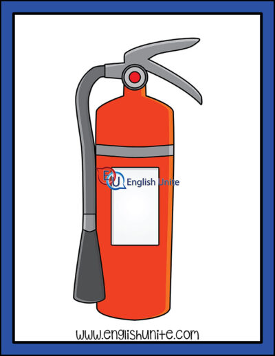 clip art - fire extinguisher