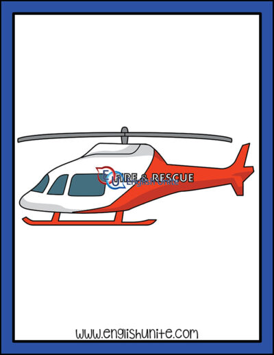 clip art - helicopter