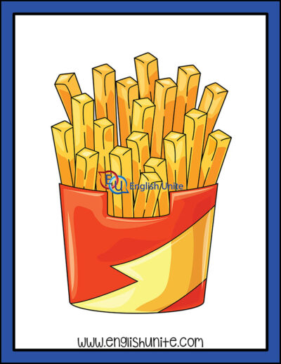 clip art - french fries