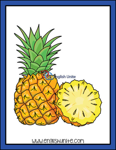 clip art - pineapple