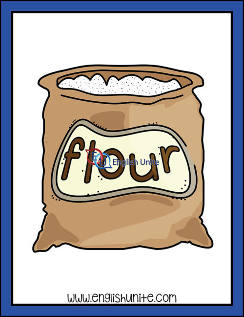 clip art - flour