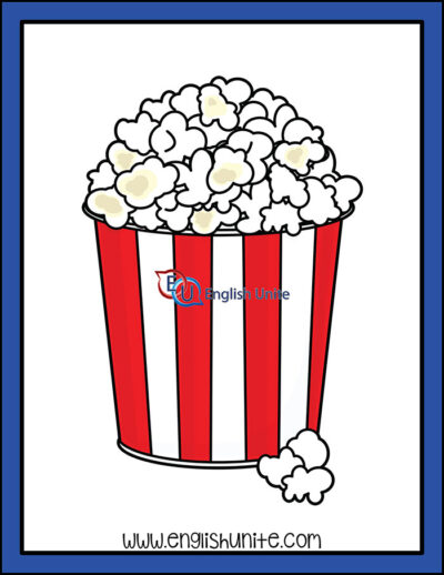 clip art - popcorn