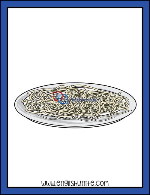 clip art - spaghetti