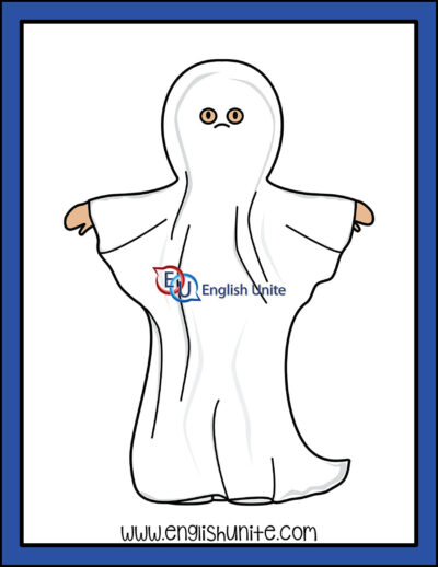 clip art - ghost costume