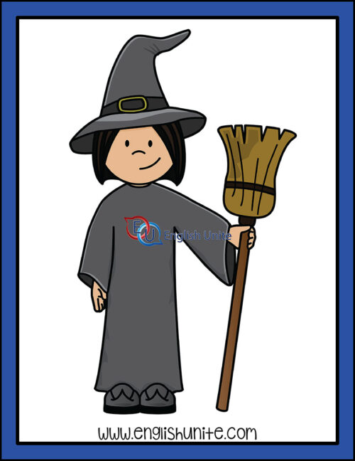 clip art - witch costume