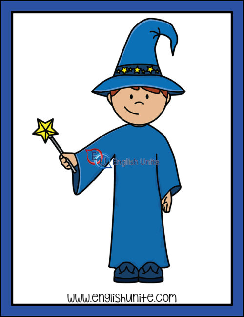 clip art - wizard costume