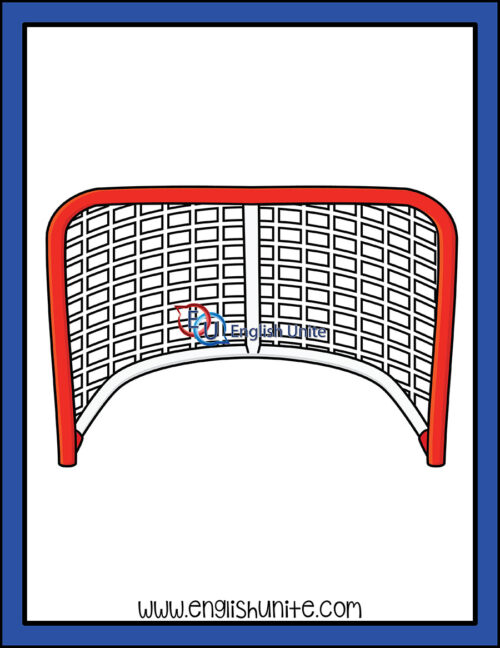 clip art - hockey goal