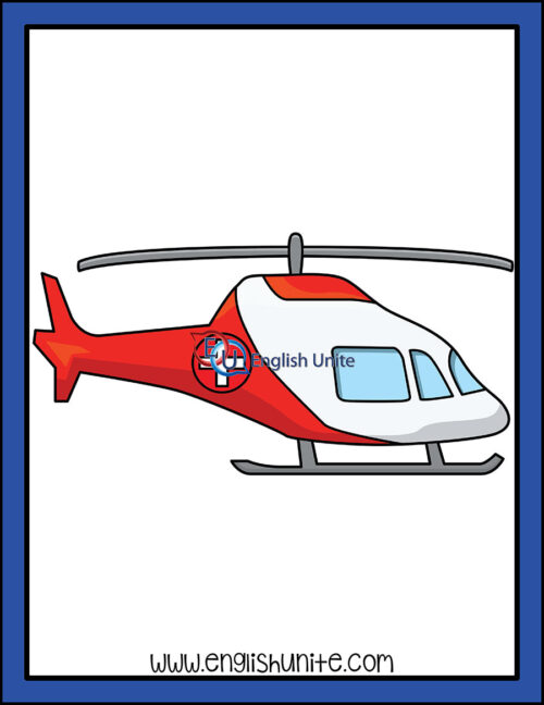 clip art - helicopter