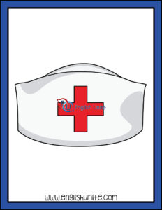 English Unite - Hospital - Nurse Hat