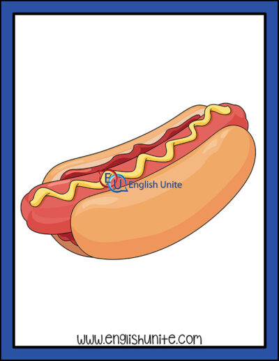 clip art - hotdog