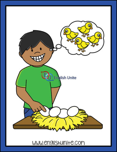 clip art - count chickens