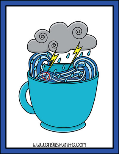 clip art - storm in a teacup