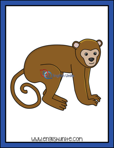 clip art - monkey