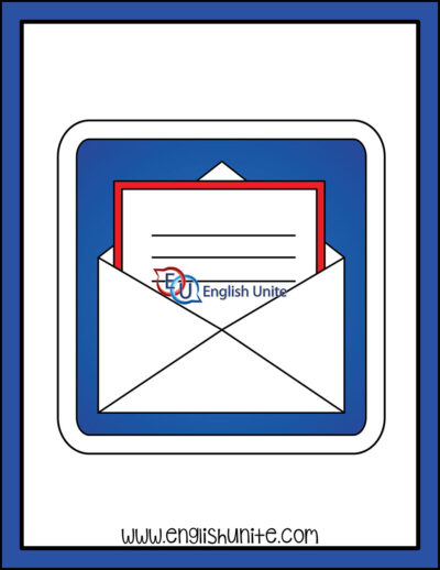 clip art - mail icon