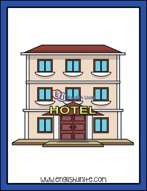 clip art - hotel