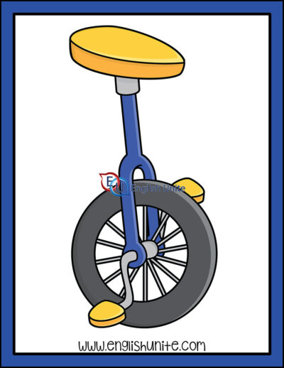 clip art - unicycle