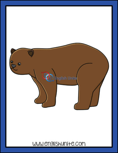 clip art - bear