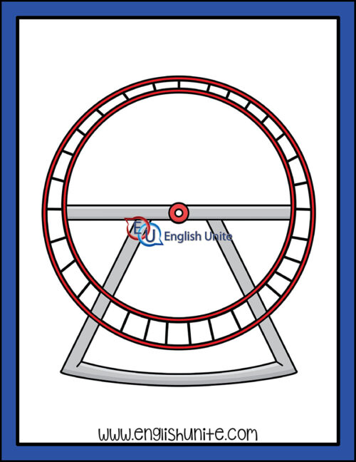 clip art - hamster wheel