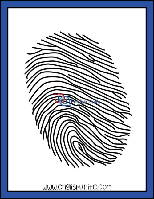 clip art - fingerprint