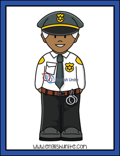 clip art - police officer