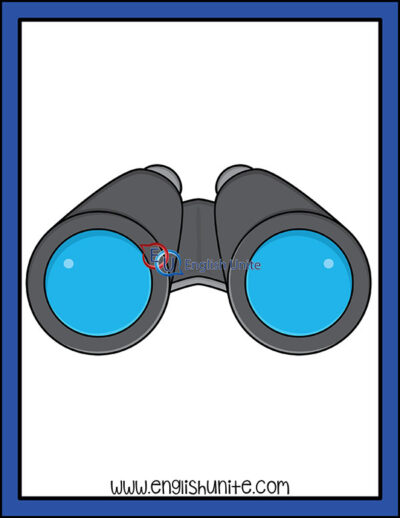 clip art - binoculars