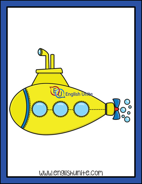 clip art - submarine