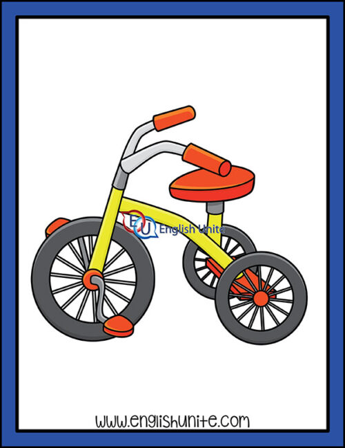 clip art - tricycle